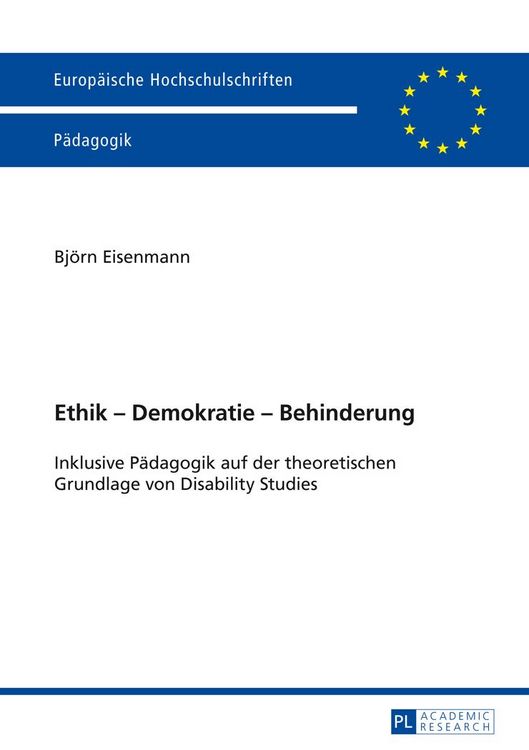 Produktbild: Ethik &ndash; Demokratie &ndash; Behinderung