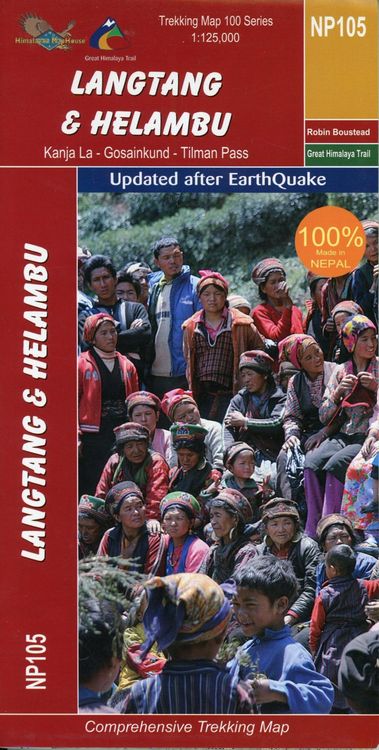 Produktbild: Langtang & Helambu 1:125 000 NP105
