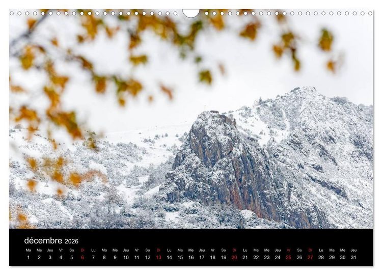 Produktbild: Ambiances Ari&egrave;ge Pyr&eacute;n&eacute;es (Calendrier mural 2026 DIN A3 vertical), CALVENDO calendrier mensuel