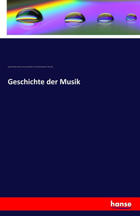 Produktbild: Geschichte der Musik