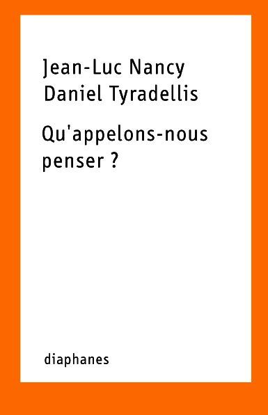 Produktbild: Qu'appelons-nous penser ?
