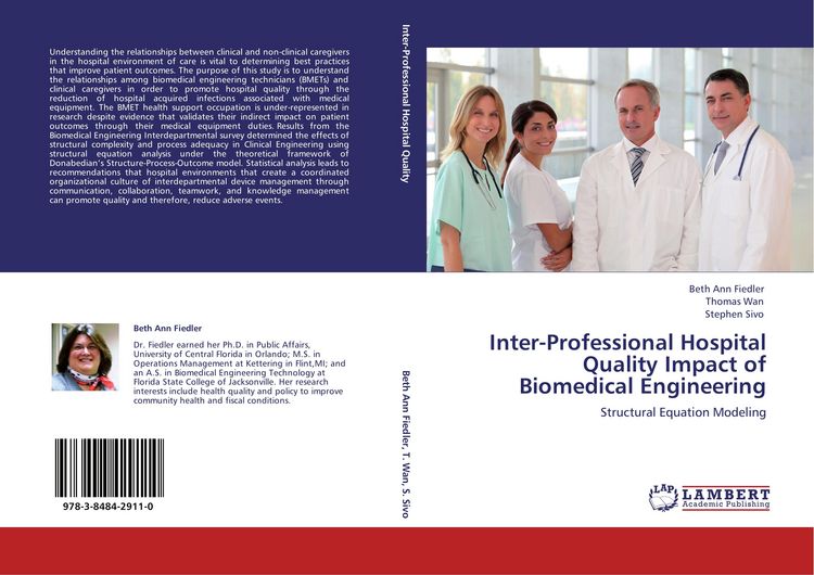 Produktbild: Inter-Professional Hospital Quality Impact of Biomedical Engineering