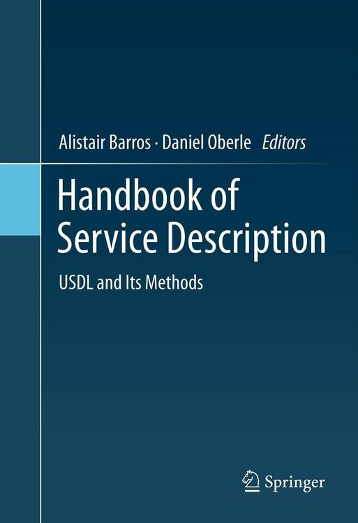Produktbild: Handbook of Service Description