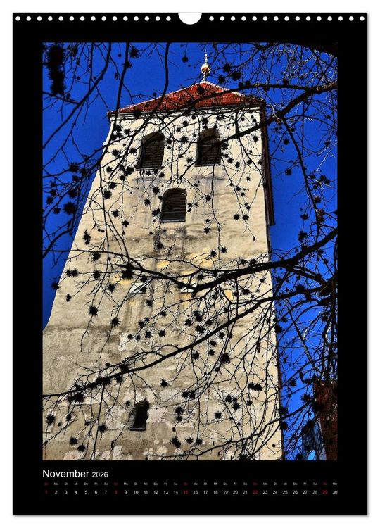 Produktbild: Gassen und T&uuml;rme in Regensburg (Wandkalender 2026 DIN A3 hoch), CALVENDO Monatskalender