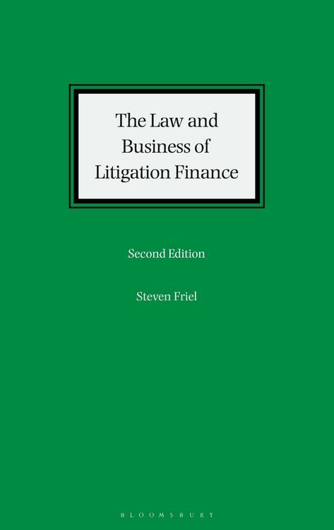 Produktbild: The Law and Business of Litigation Finance
