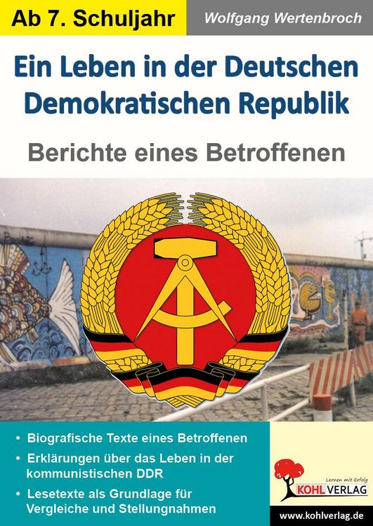 Produktbild: Ein Leben in der Deutschen Demokratischen Republik