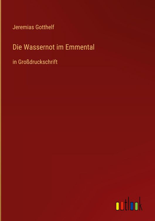 Produktbild: Die Wassernot im Emmental