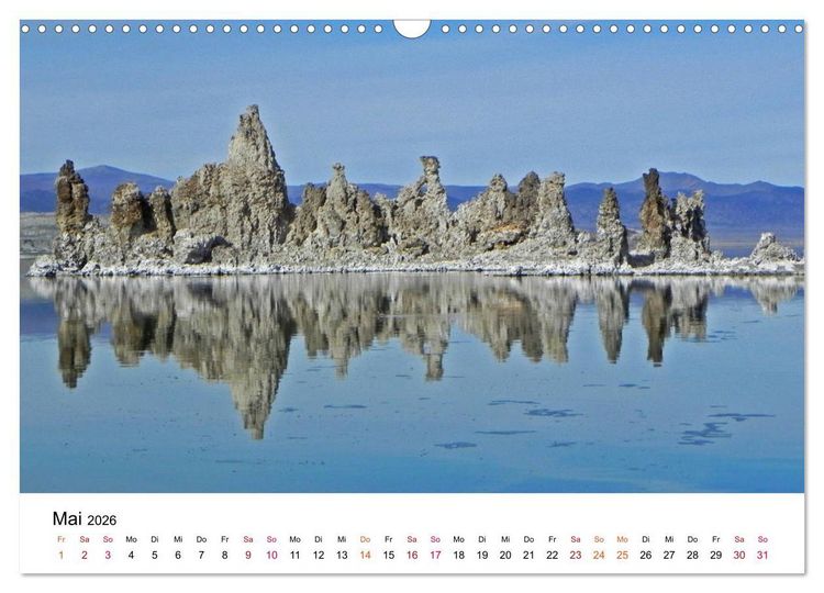 Produktbild: AMERIKA RUNDREISE Bildsch&ouml;n und Aufregend. Entdecke den S&uuml;dwesten der USA (Wandkalender 2026 DIN A3 quer), CALVENDO Monatskalender