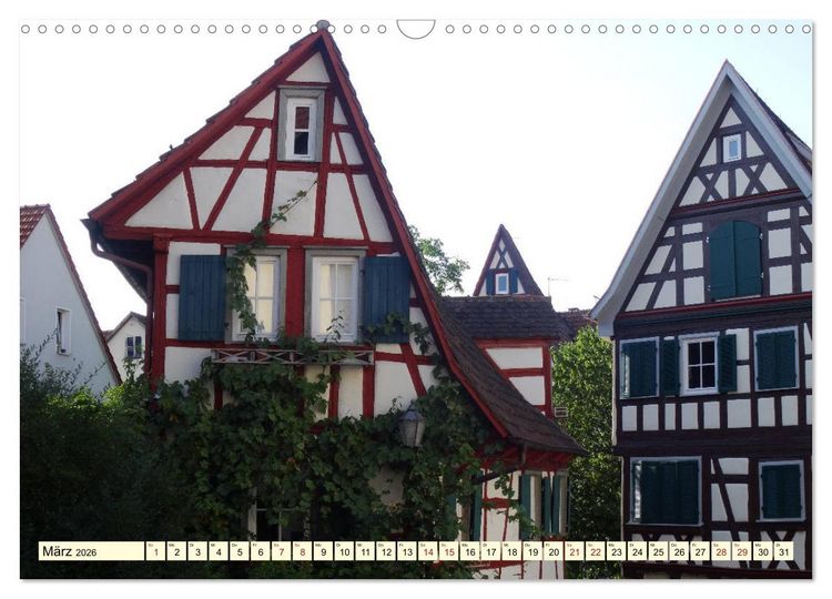Produktbild: Unterwegs in Schorndorf (Wandkalender 2026 DIN A3 quer), CALVENDO Monatskalender