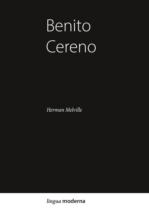 Produktbild: Benito Cereno