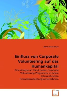 Produktbild: Diaconescu, A: Einfluss von Corporate Volunteering auf das H