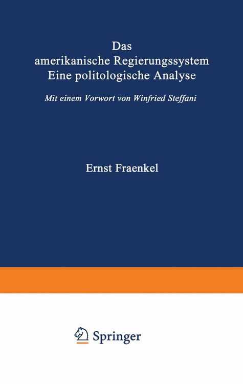 Produktbild: Das amerikanische Regierungssystem