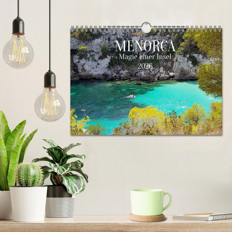 Produktbild: MENORCA Magie einer Insel (Wandkalender 2026 DIN A4 quer), CALVENDO Monatskalender