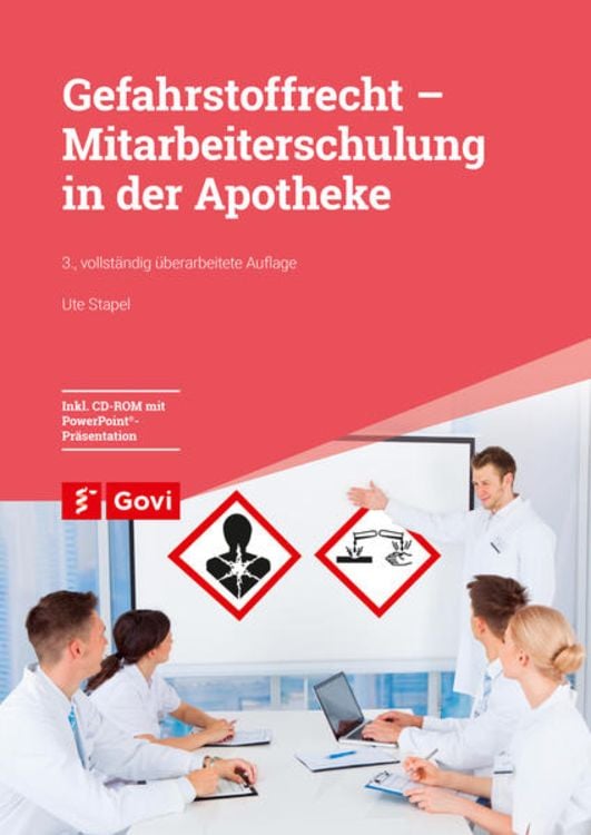 Produktbild: Gefahrstoffrecht - Mitarbeiterschulung in der Apotheke