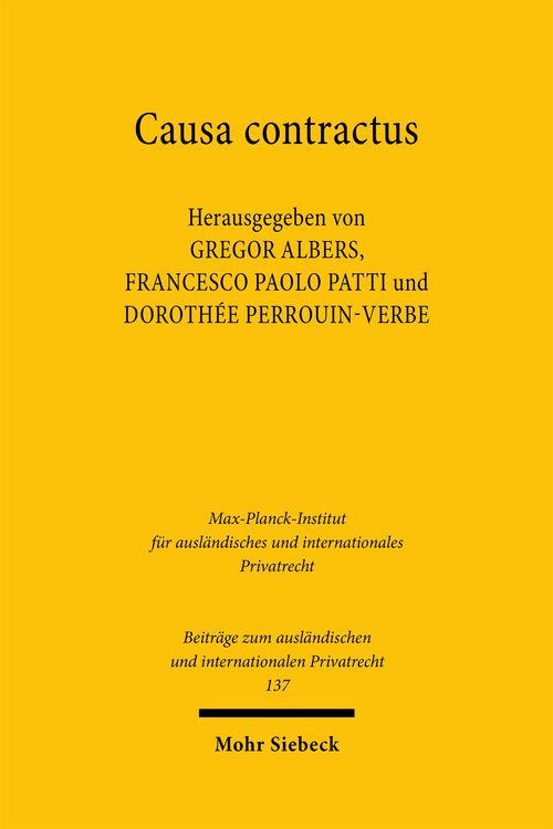 Produktbild: Causa contractus