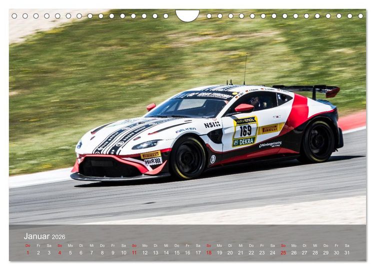 Produktbild: Motorsport aus Banbury (Wandkalender 2026 DIN A4 quer), CALVENDO Monatskalender