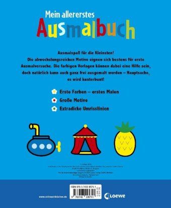 Produktbild: Mein allererstes Ausmalbuch (Boot)