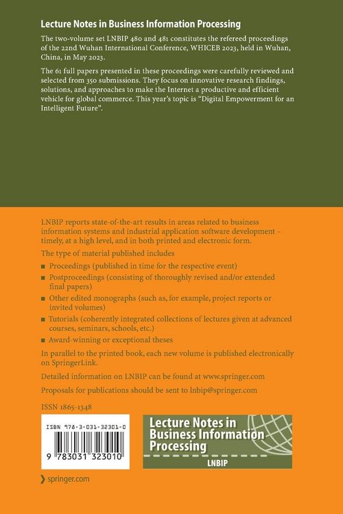 Produktbild: E-Business. Digital Empowerment for an Intelligent Future