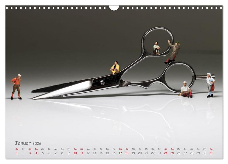 Produktbild: Hair-liche Zeiten (Wandkalender 2026 DIN A3 quer), CALVENDO Monatskalender
