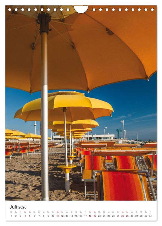 Produktbild: Rimini Die italienische Adriak&uuml;ste (Wandkalender 2026 DIN A4 hoch), CALVENDO Monatskalender