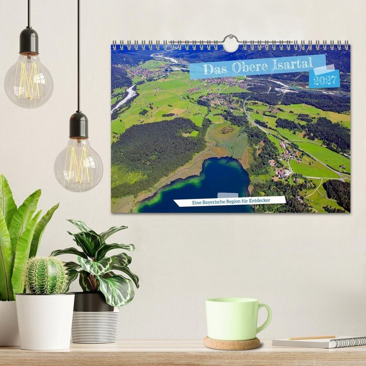 Produktbild: Das Obere Isartal - Eine Bayerische Region f&uuml;r Entdecker (Wandkalender 2027 DIN A4 quer), CALVENDO Monatskalender