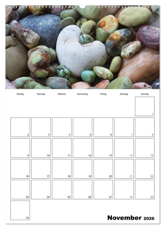 Produktbild: Ein herzliches Jahr (hochwertiger Premium Wandkalender 2026 DIN A2 hoch), Kunstdruck in Hochglanz