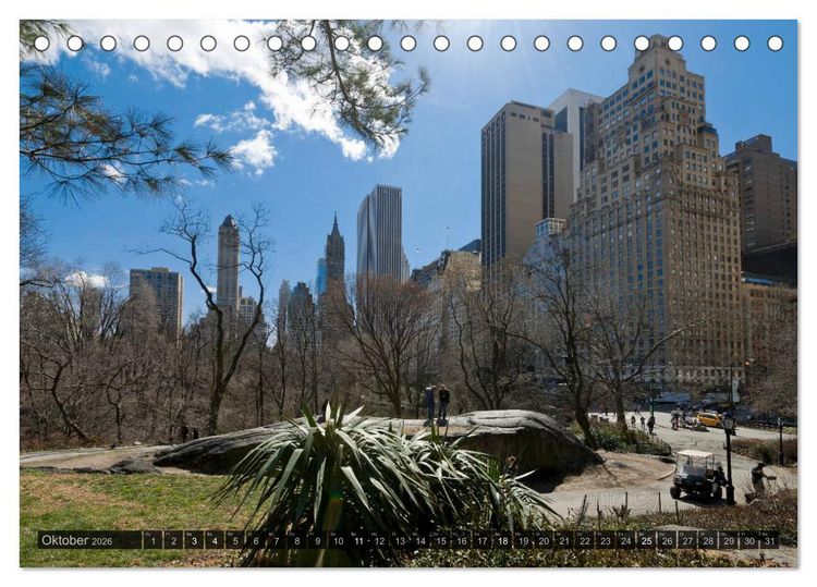 Produktbild: New York (Tischkalender 2026 DIN A5 quer), CALVENDO Monatskalender