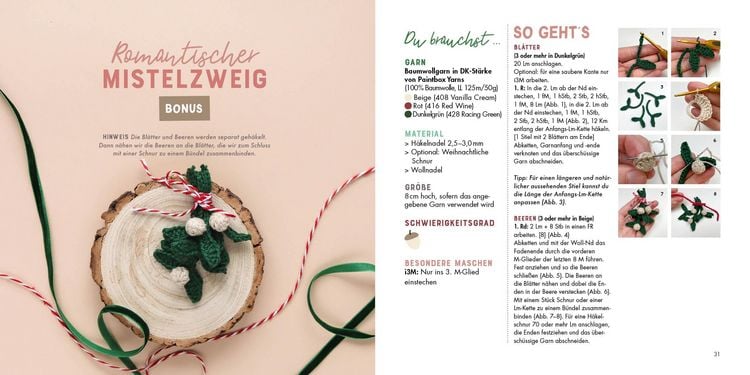Produktbild: Mini-Amigurumis Adventskalender - Weihnachten im Wald