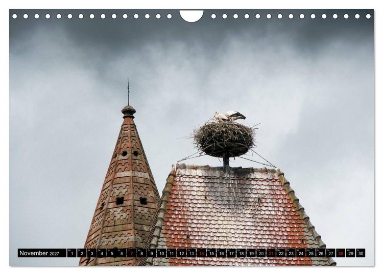 Produktbild: Unterwegs im Elsass (Wandkalender 2027 DIN A4 quer), CALVENDO Monatskalender