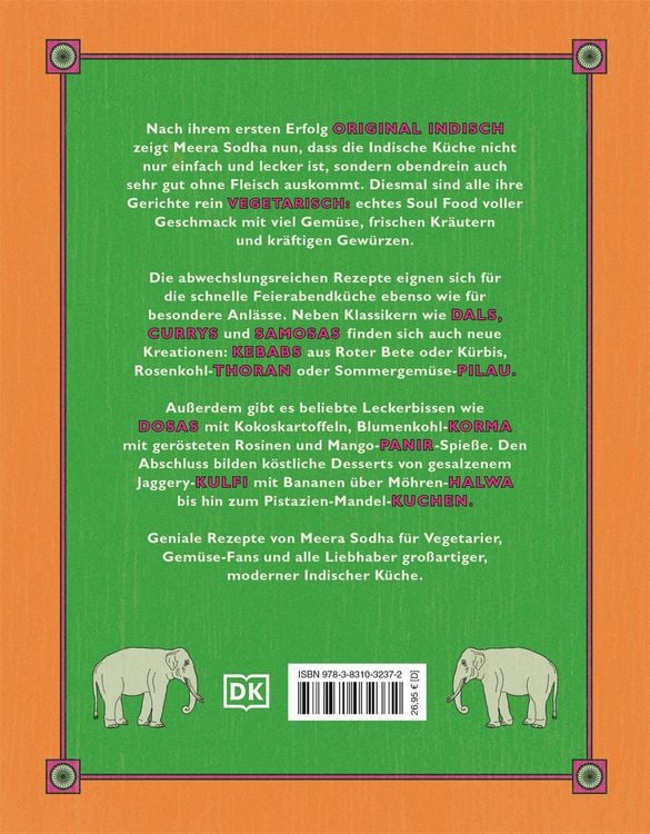 Produktbild: Indisch vegetarisch