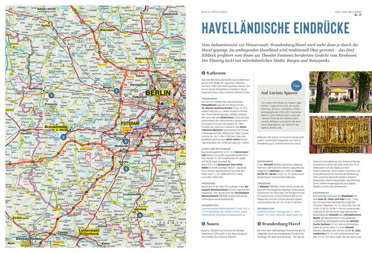 Produktbild: DuMont Bildatlas Brandenburg