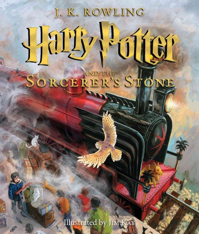 Produktbild: Harry Potter and the Sorcerer's Stone: The Illustrated Edition (Harry Potter, Book 1)