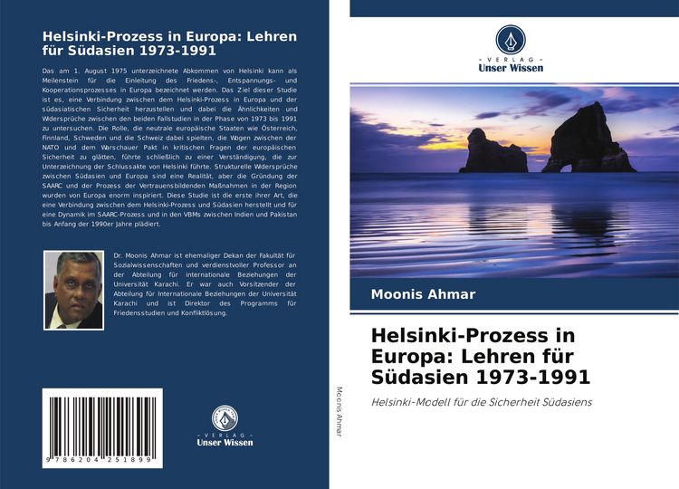 Produktbild: Helsinki-Prozess in Europa: Lehren f&uuml;r S&uuml;dasien 1973-1991