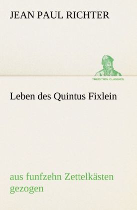 Produktbild: Leben des Quintus Fixlein