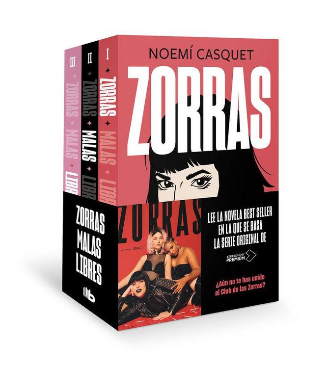 Produktbild: Pack Trilog&iacute;a Zorras (contiene los t&iacute;tulos: Zorras | Malas | Libres)
