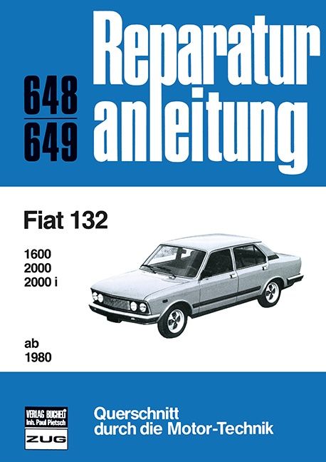 Produktbild: Fiat 132 ab 1980