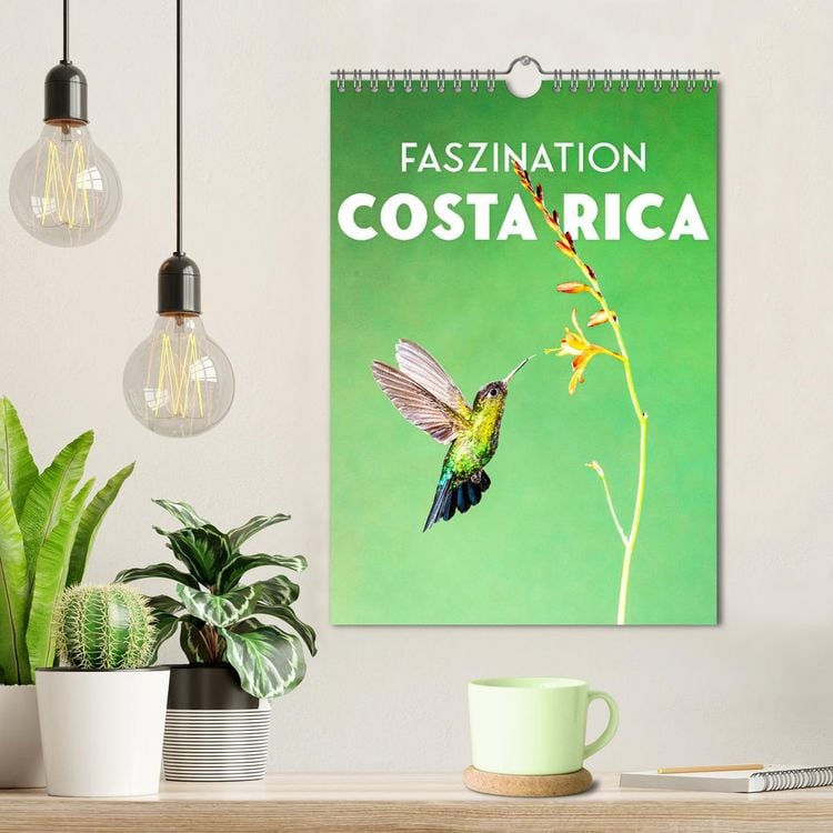 Produktbild: Faszination Costa Rica (Wandkalender 2026 DIN A4 hoch), CALVENDO Monatskalender