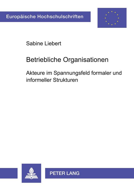 Produktbild: Betriebliche Organisationen