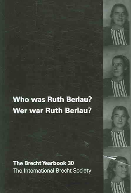 Produktbild: Brecht Yearbook 30 Who was Rut