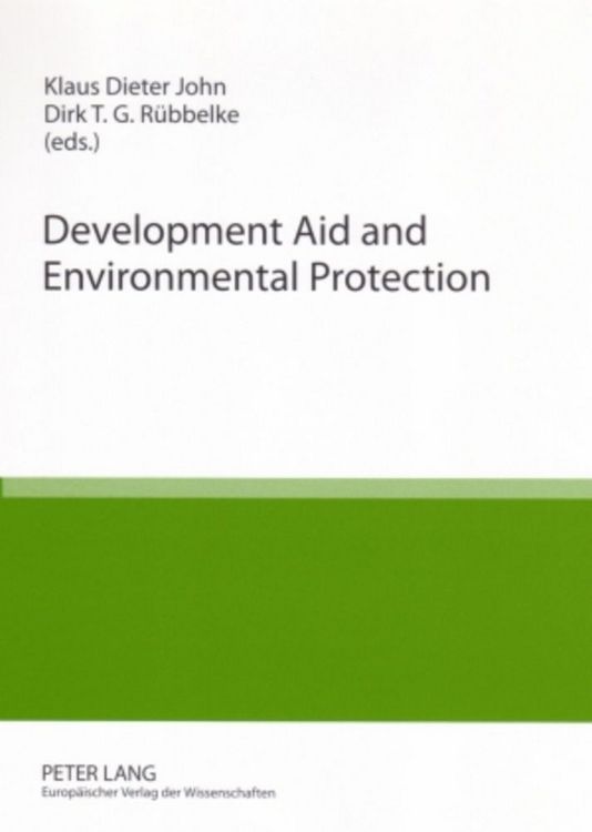Produktbild: Development Aid and Environmental Protection