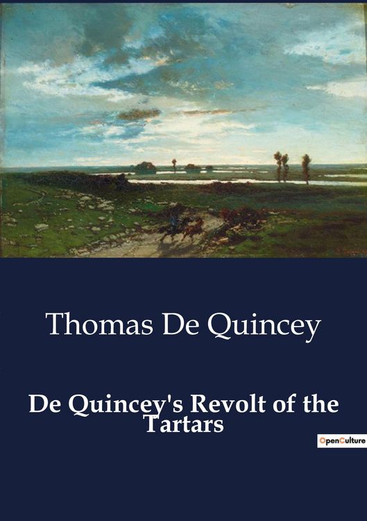 Produktbild: De Quincey's Revolt of the Tartars
