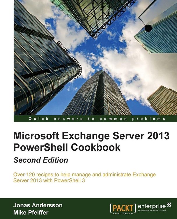Produktbild: Microsoft Exchange Server 2013 Powershell Cookbook