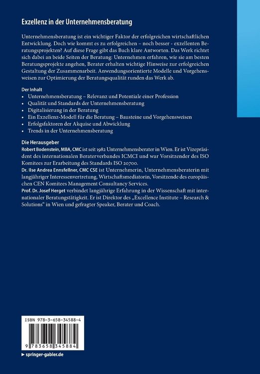 Produktbild: Exzellenz in der Unternehmensberatung