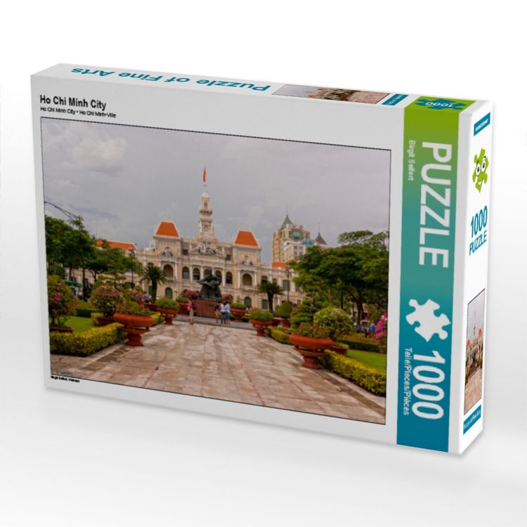 Produktbild: CALVENDO Puzzle Ho Chi Minh City 1000 Teile Puzzle quer | 1000 Teile Lege-Gr&ouml;&szlig;e 64 &times; 48 cm Foto-Puzzle f&uuml;r gl&uuml;ckliche Stunden