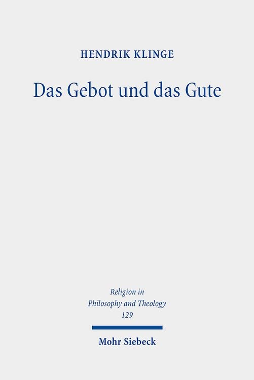 Produktbild: Das Gebot und das Gute
