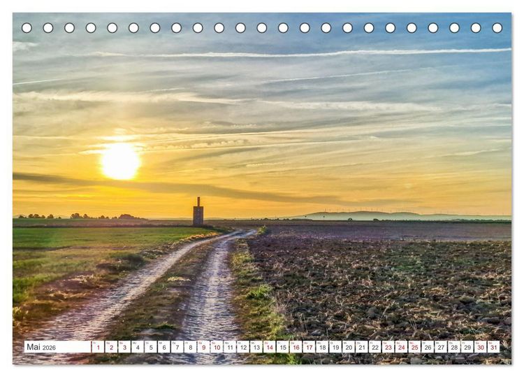 Produktbild: Camino Levante - magische Momente auf stillen Wegen (Tischkalender 2026 DIN A5 quer), CALVENDO Monatskalender