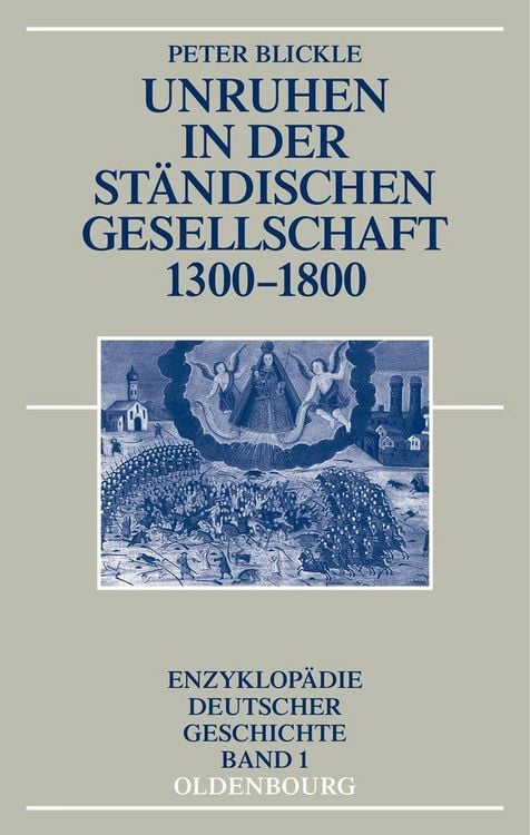 Produktbild: Unruhen in der st&auml;ndischen Gesellschaft 1300-1800