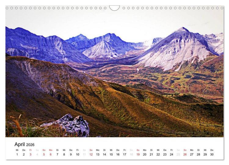 Produktbild: Kanadische Landschaften 2026 (Wandkalender 2026 DIN A3 quer), CALVENDO Monatskalender