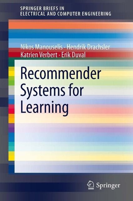 Produktbild: Recommender Systems for Learning