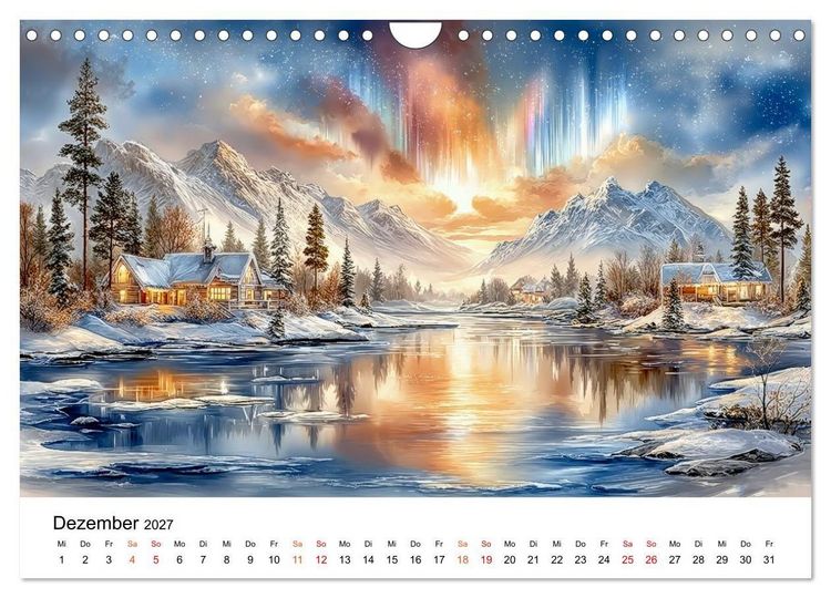 Produktbild: Kanada - Weite, Wasser, Wunder (Wandkalender 2027 DIN A4 quer), CALVENDO Monatskalender